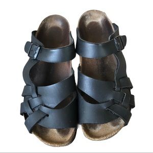 Birkenstock vegan black sandal size 41/11